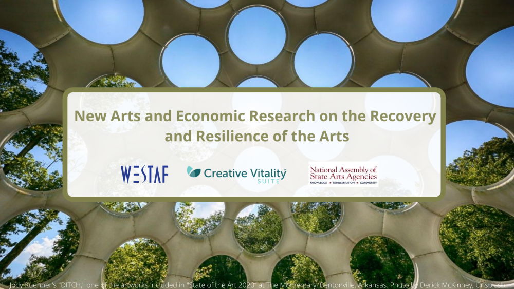 New Arts and Economic Research on the Recovery and Resilience of the Arts Featured Image of Public Art and Trees